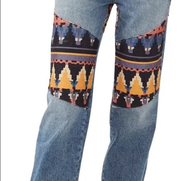 FREE PEOPLE WE THE FREE Rocky Mountain Straight Leg Jeans - Picture 4 of 8